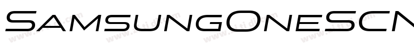 SamsungOneSCN 450字体转换